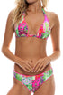 Luli Fama Fierce Soul Triangle Halter Top